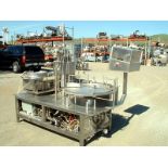 (Located in Morgan Hill, CA) Perry Filler, Model TPFLSU Mono Bloc, SN MA3125, Last Running 15 ml