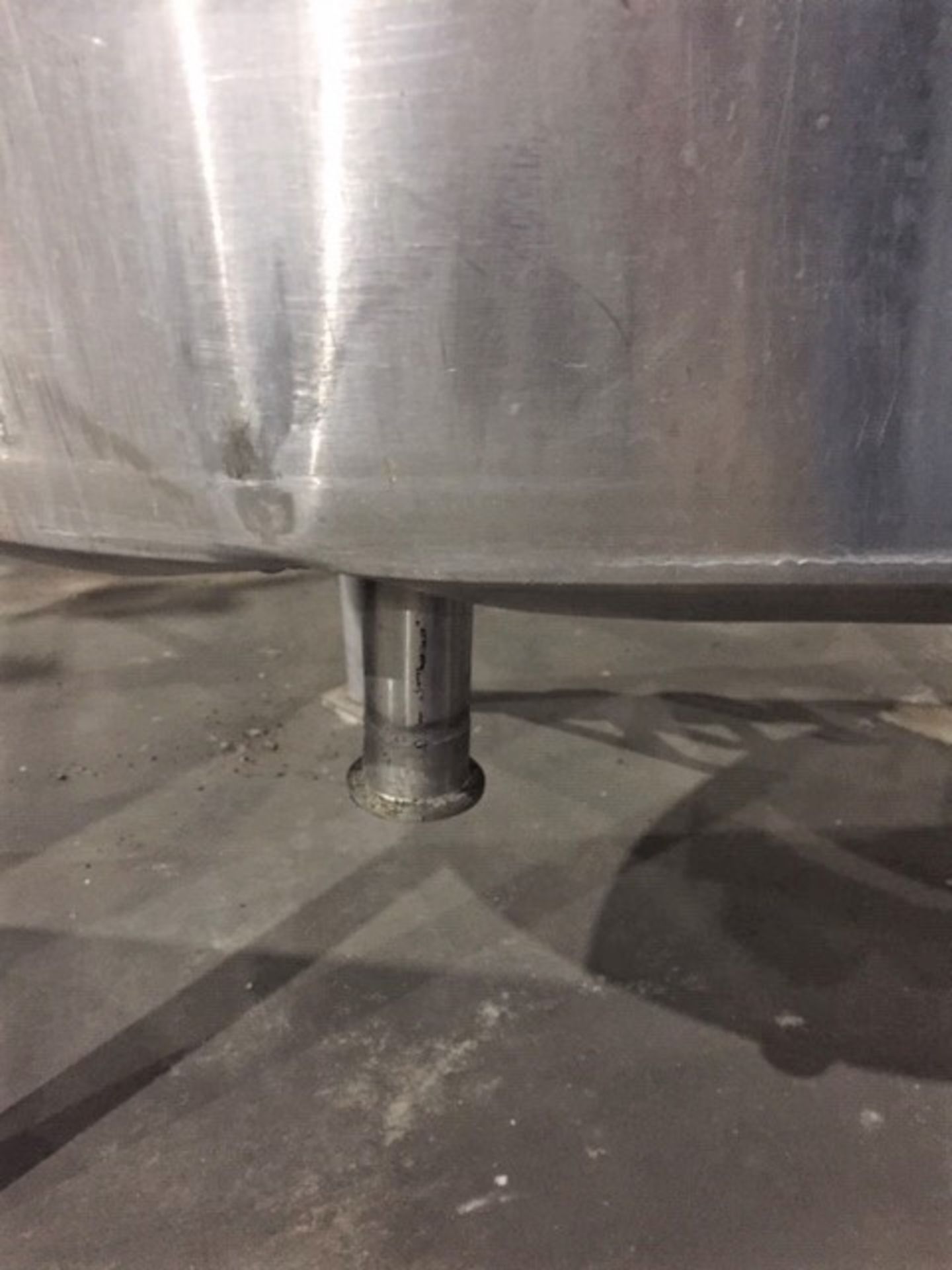 Lot Location: Greensboro NC 325 gallon closed top stainless steel tank - Image 12 of 12