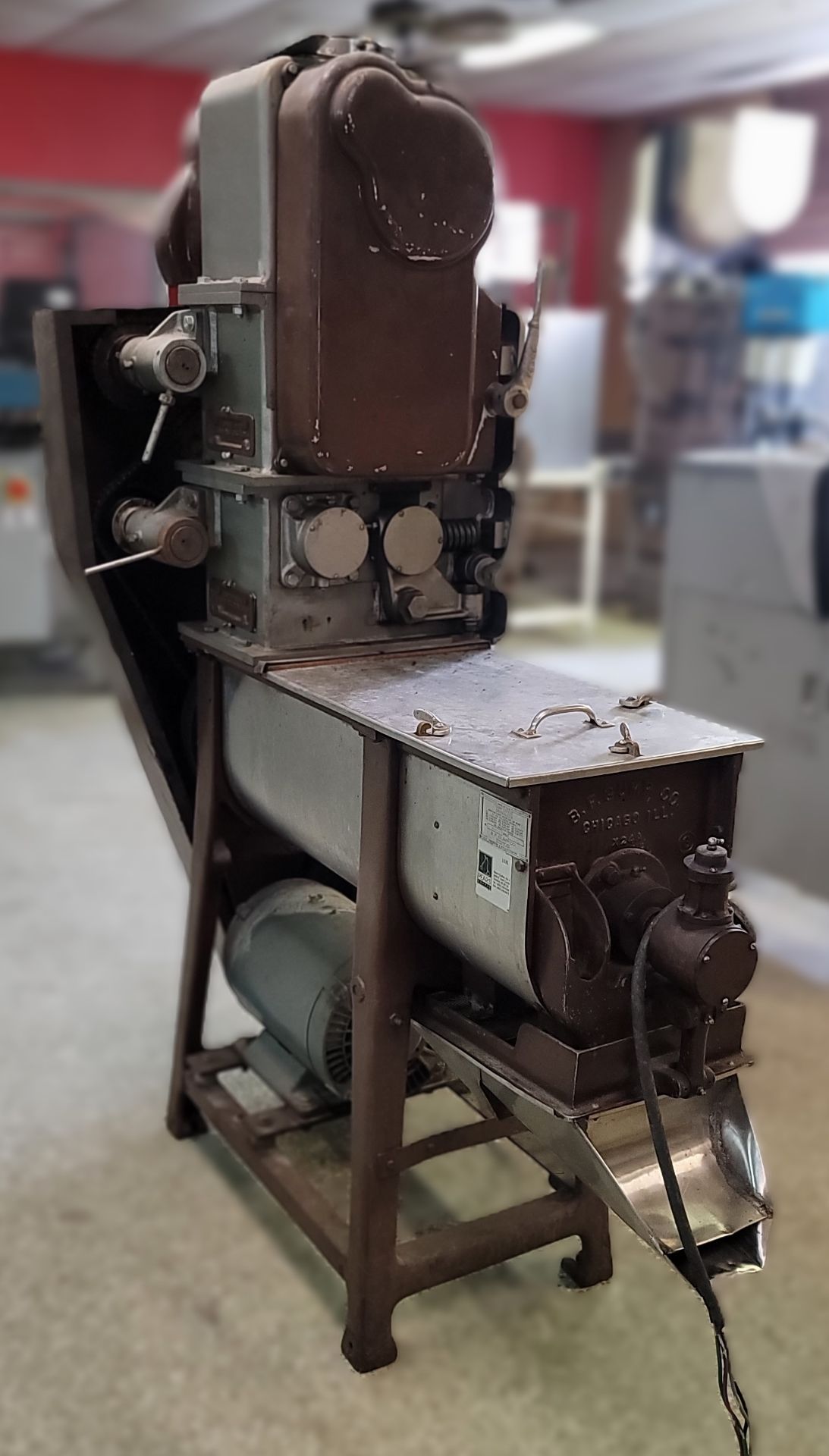 (Located in Belle Glade, FL) GUMP COFFEE GRANULIZER, MODEL: 66-D, SERIAL M-433, Rigging/Loading Fee - Image 4 of 9