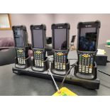 Lot Location: Hartley IA - Qty. 4 Zebra Scanners, Model #MC930B & Charging Port