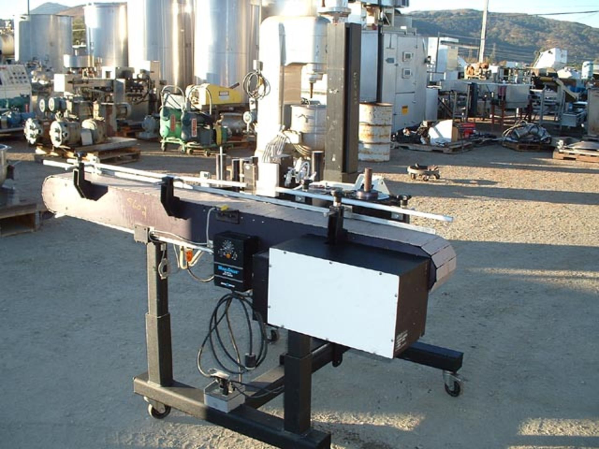 (Located in Morgan Hill, CA) Label Aire Labeler, Model 2114-M-ITB, SN 6-95278805, On Adjustable Stnd - Image 5 of 6