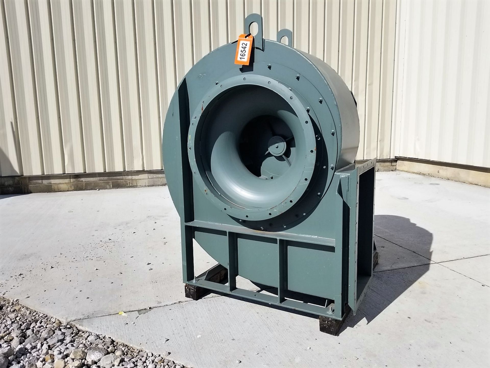 Lot Location: Greensboro NC 21,000 CFM @ 30" SP Surplus 200HP NYB Airfoil Fan Pressure Blower Ð - Image 2 of 10