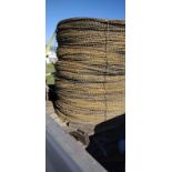 (Located in Hollister CA) Razor Wire Fence Galvanized, Never Used, Rigging Fee: $100