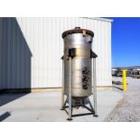 Lot Location: Greensboro NC 480 Gallon Stainless Steel Liquid Jacketed Tank