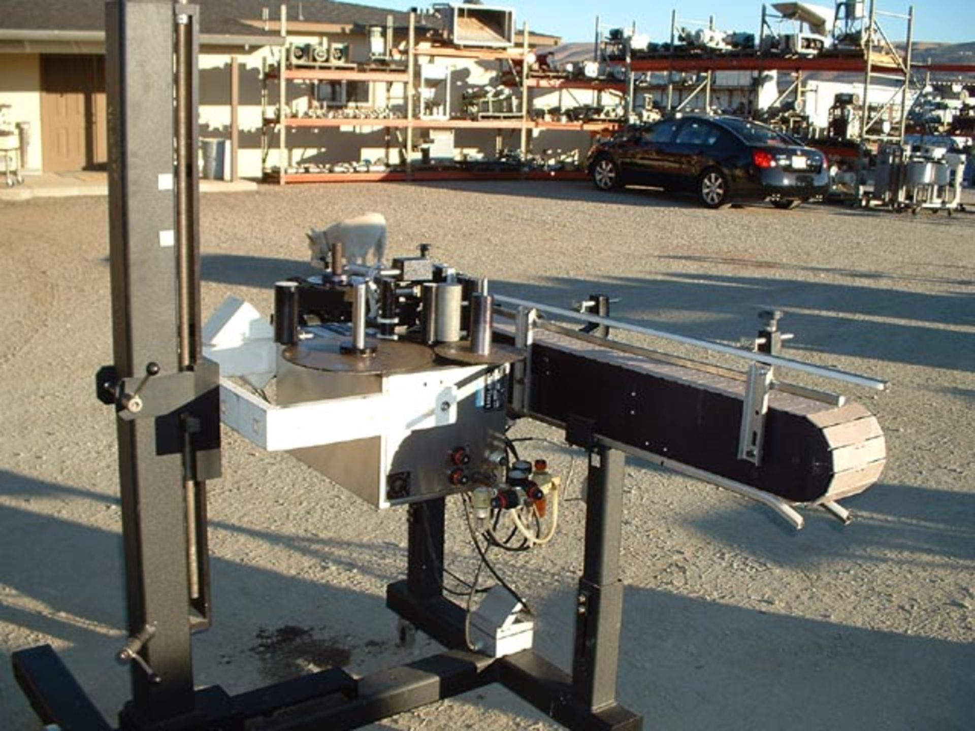 (Located in Morgan Hill, CA) Label Aire Labeler, Model 2114-M-ITB, SN 6-95278805, On Adjustable Stnd - Image 3 of 6