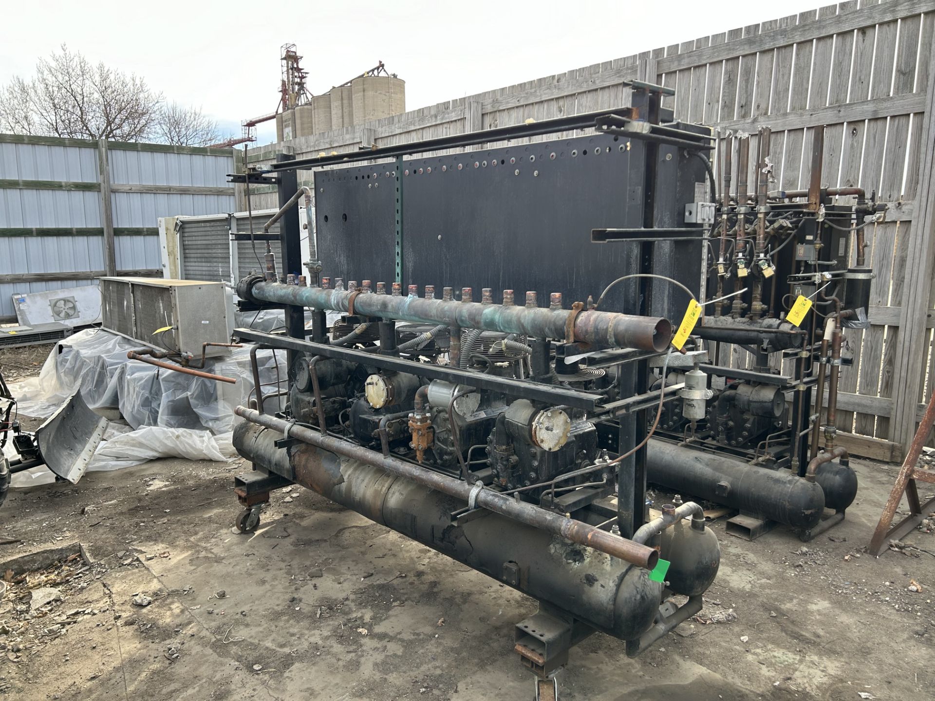 Lot Location: Hartley IA - Hussman Super Plus Compressor Rack