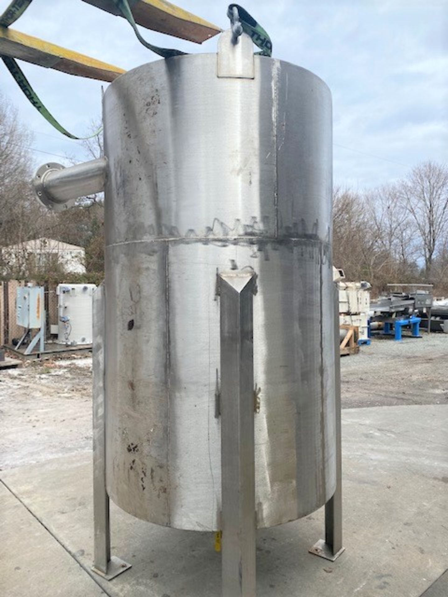 Lot Location: Greensboro NC 600 GALLON STAINLESS STEEL TANK - Image 5 of 12