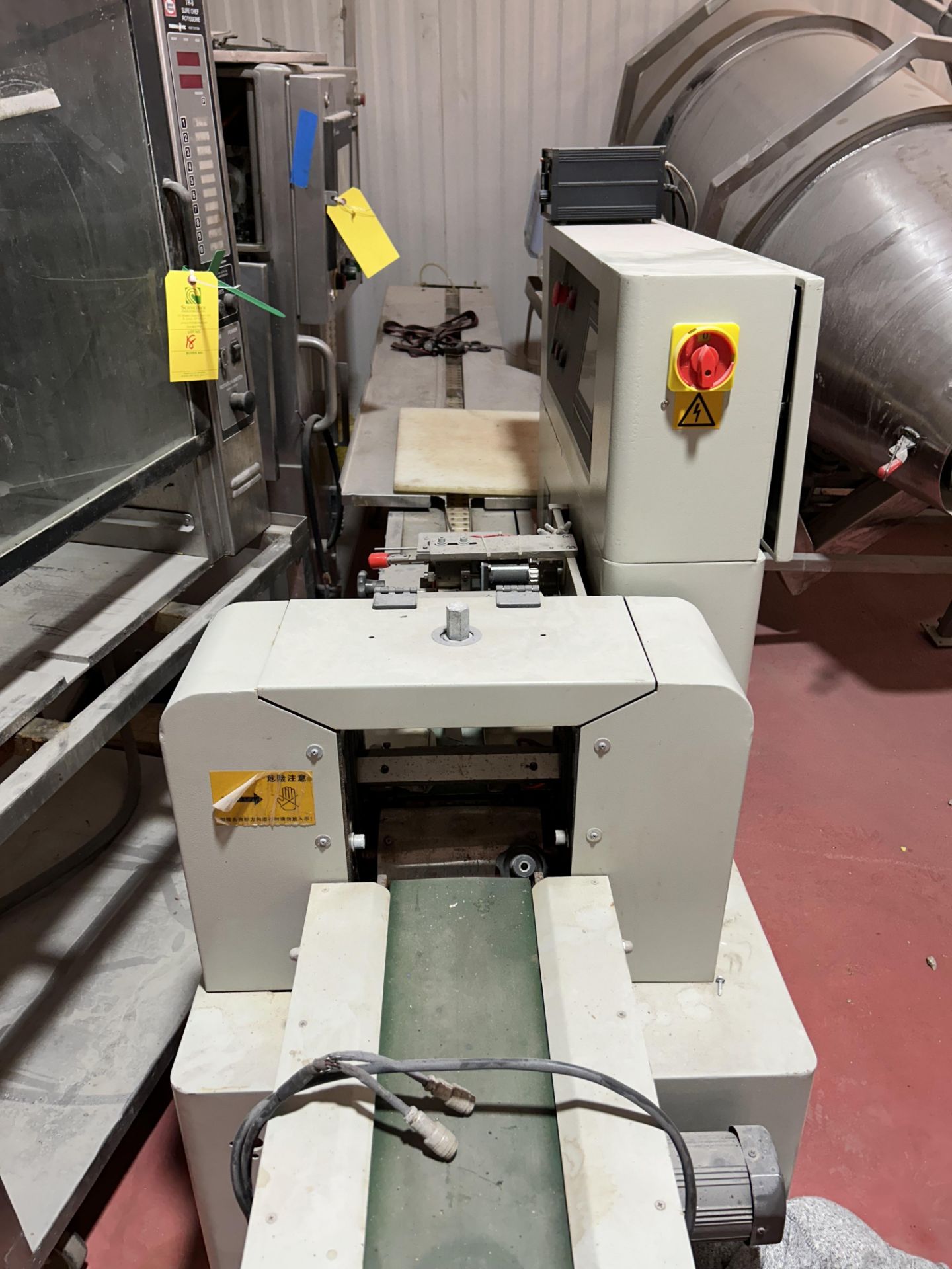 Lot Location: Hartley IA - Continuous Hot Ink Roller with Packaging Machine