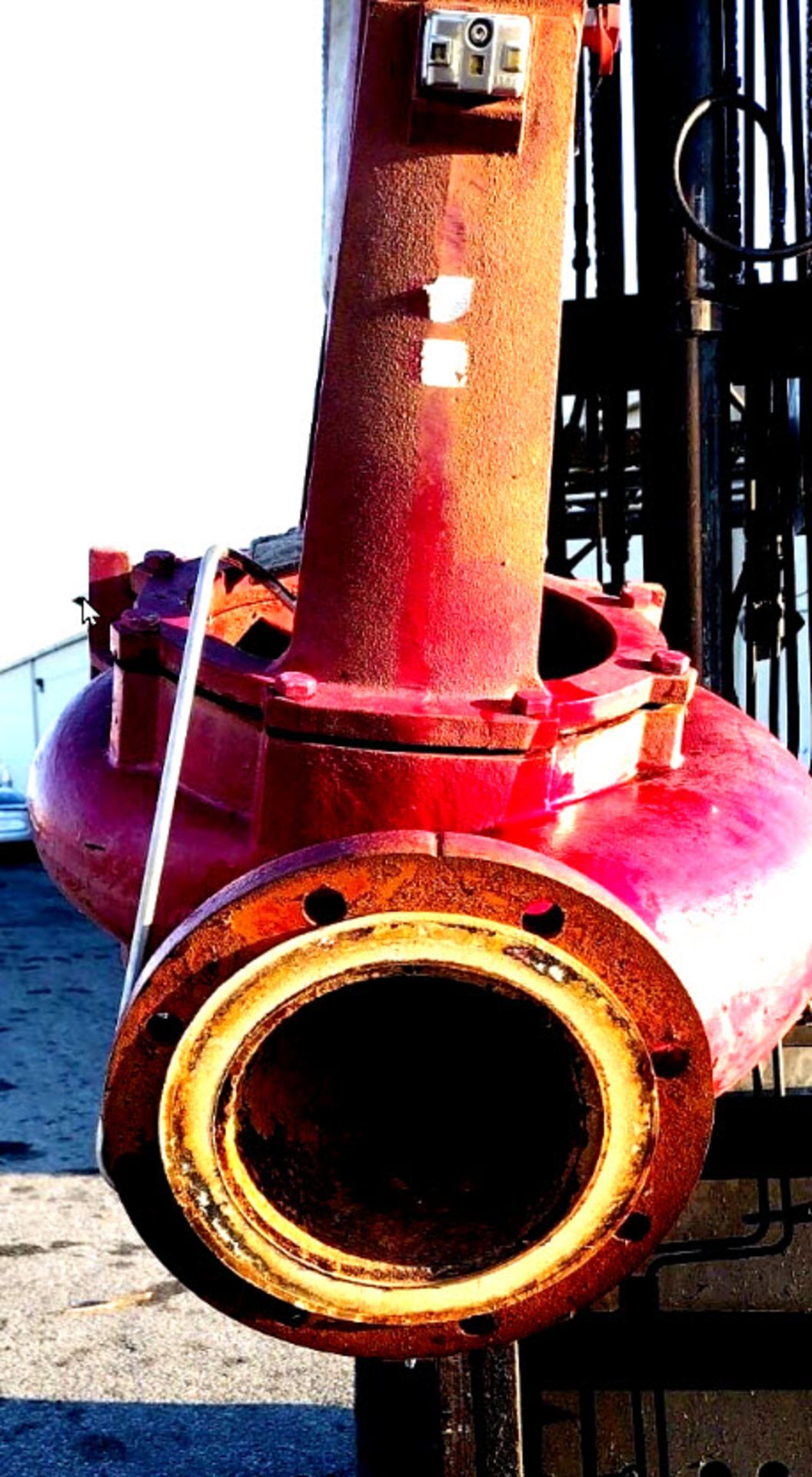 (Located in Hollister, CA) 8 in. Water Pump Complete, Rigging Fee: $100 - Image 2 of 8