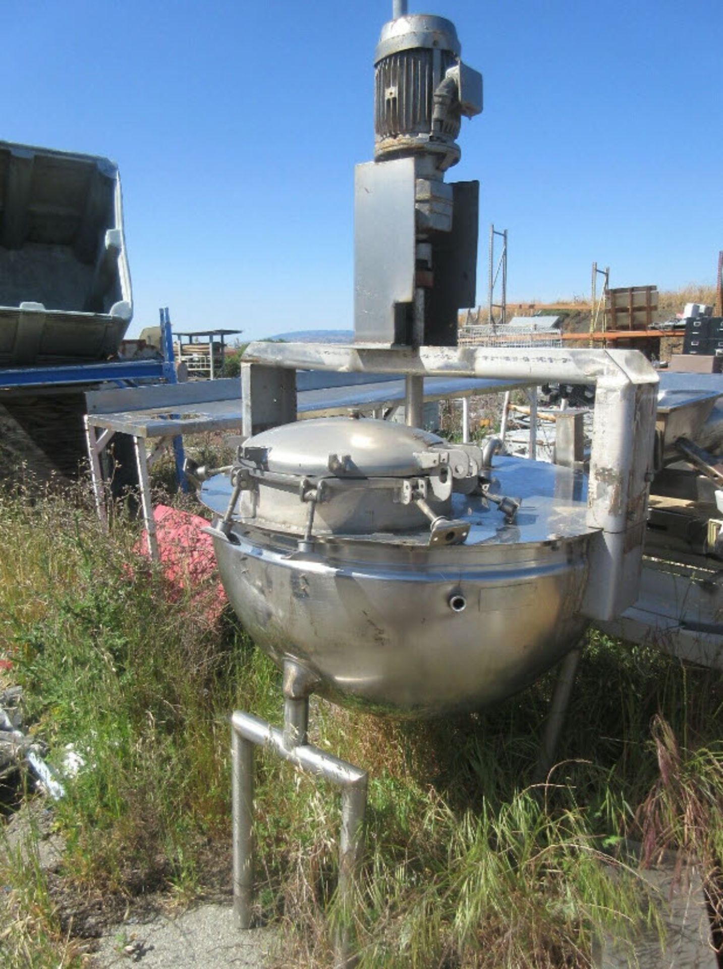 (Located in Hollister, CA) Groen GT-100 Jacketed Kettle, Rigging Fee: $100