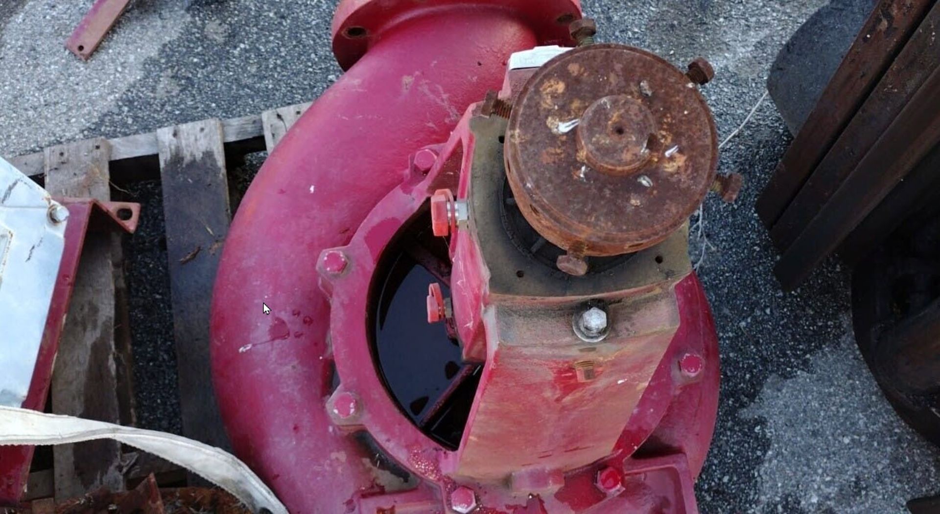 (Located in Hollister, CA) 8 in. Water Pump Complete, Rigging Fee: $100 - Image 5 of 8