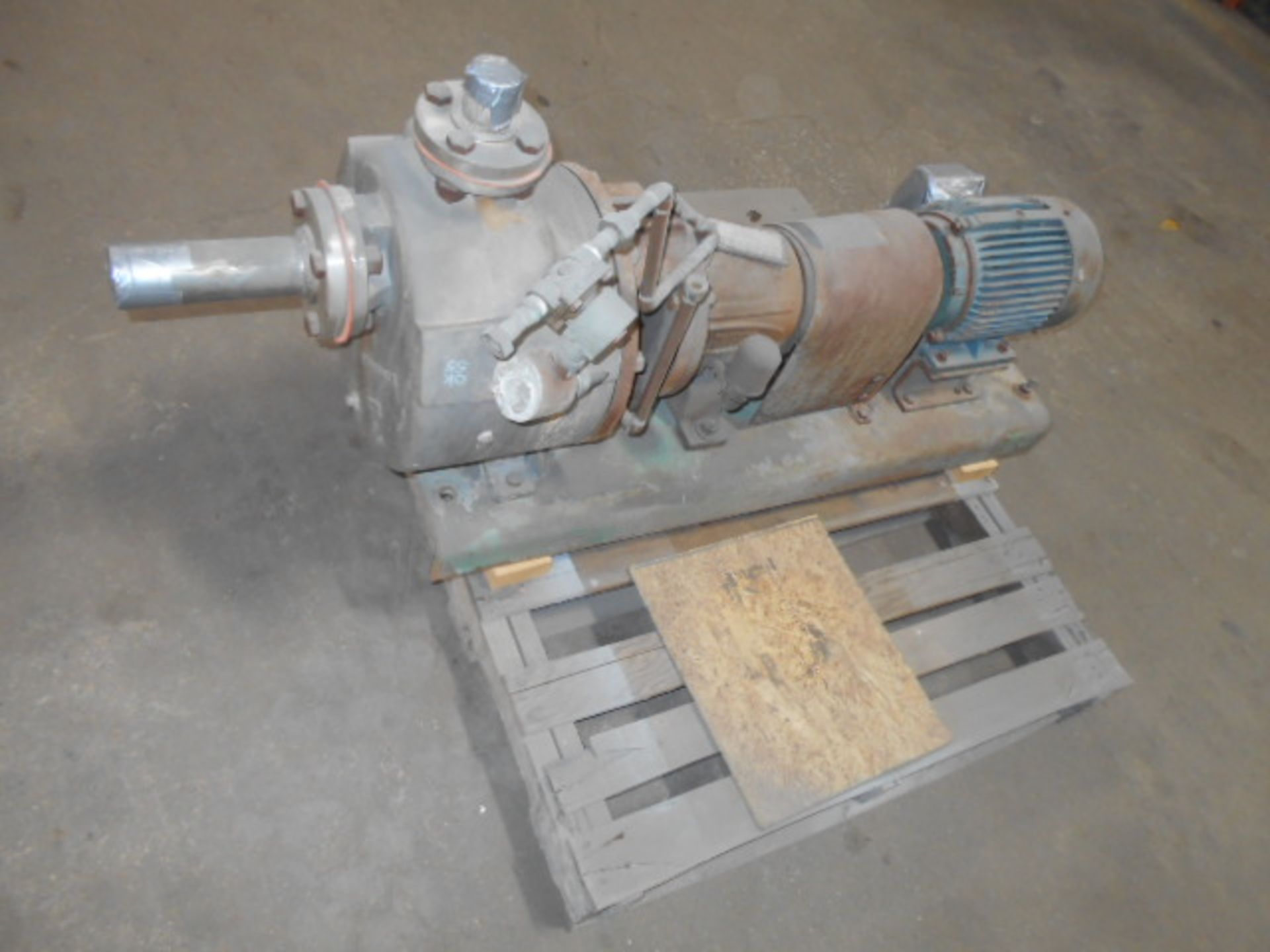 Lot Location: Newton KS - Duriron Canada inc. stainless steel pump 45 gpm, Model p-101 size 2x1-1/ - Image 2 of 7