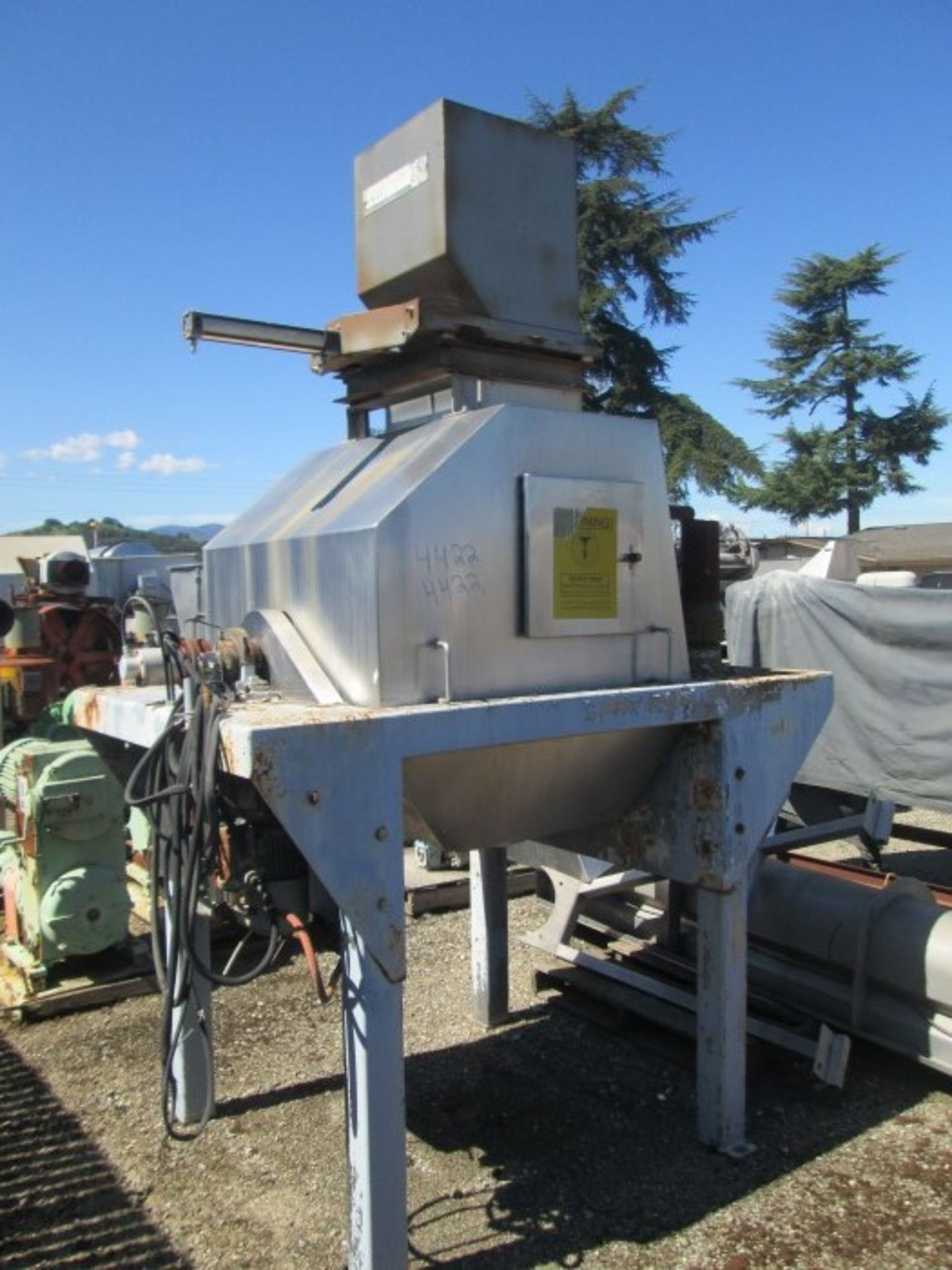 (Located in Morgan Hill, CA) Odenburg K and K Peeler, Model 100 Liter, SN 3801, Mild Steel Vessel