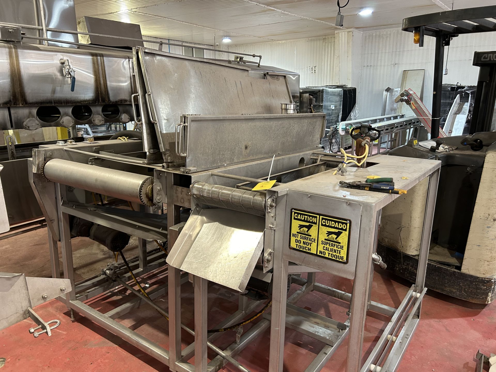 Lot Location: Hartley IA - Heat and Control Continous Belt Fryer, Model #CBF-36 / HMF. TLA, S/N # - Image 20 of 41