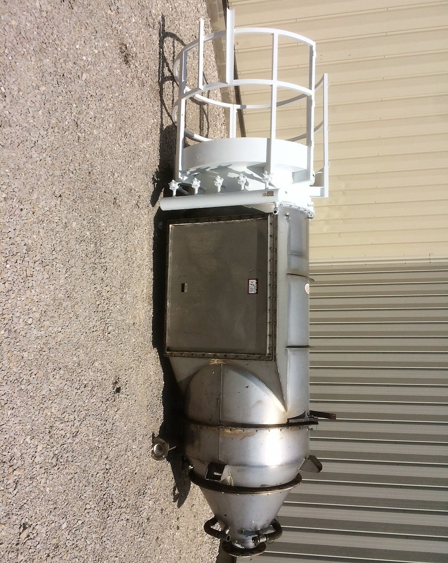 Lot Location: Greensboro NC Used 1463 CFM MAC Stainless Steel Filter Receiver Dust Collector 209 sq - Image 13 of 14