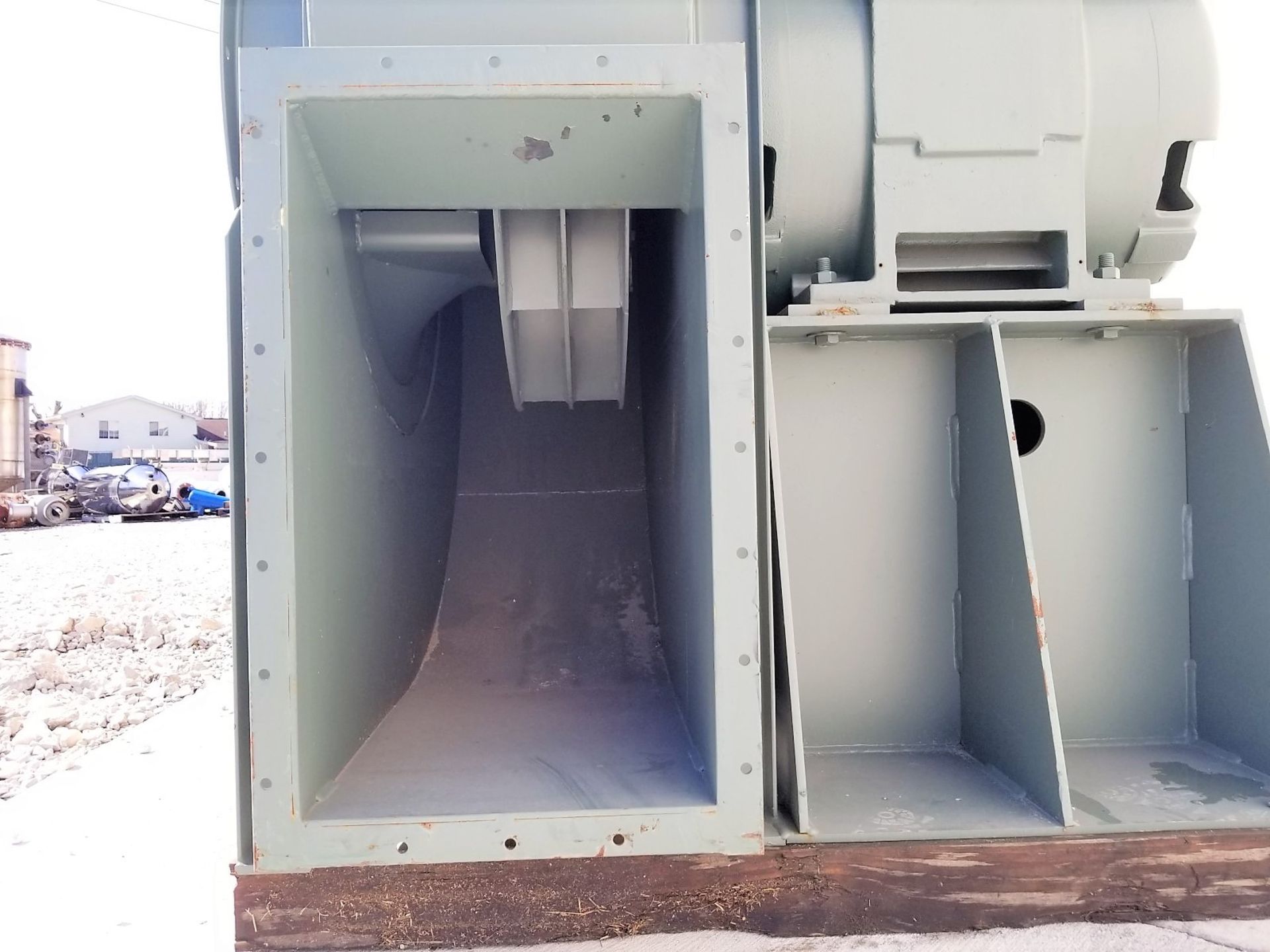 Lot Location: Greensboro NC 21,000 CFM @ 30" SP Surplus 200HP NYB Airfoil Fan Pressure Blower Ð - Image 7 of 10