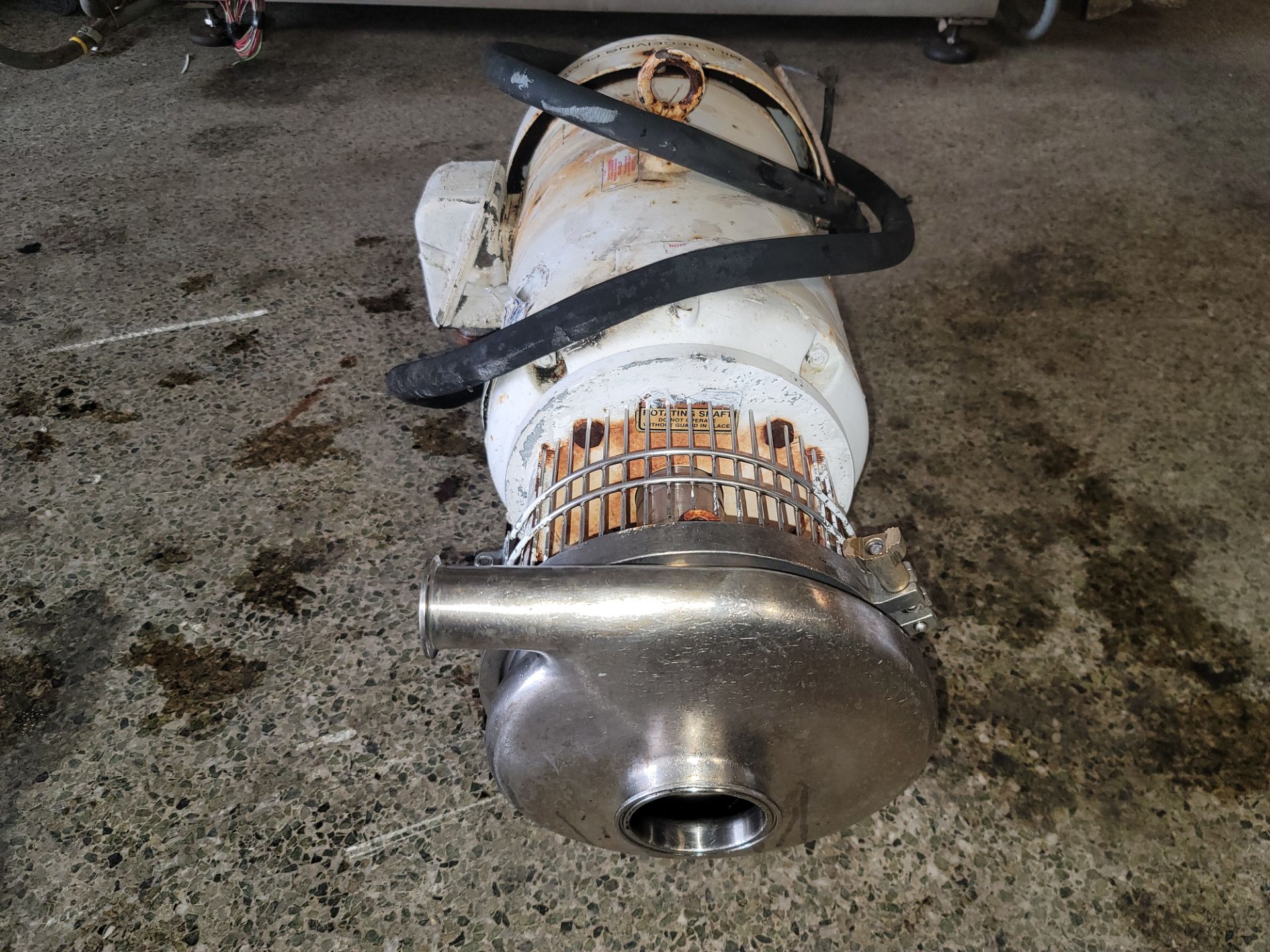 (Located in Belle Glade, FL) 20HP CENTRIFUGAL PUMP 3" INLET 1.5" OUTLET, Loading/Rigging Fee: $25 - Image 3 of 5