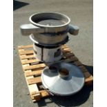 (Located in Morgan Hill, CA) Kason Sifter, Model K-24-SS, SN KC-1071, 440 Volt 3 Phase, 1/2 HP