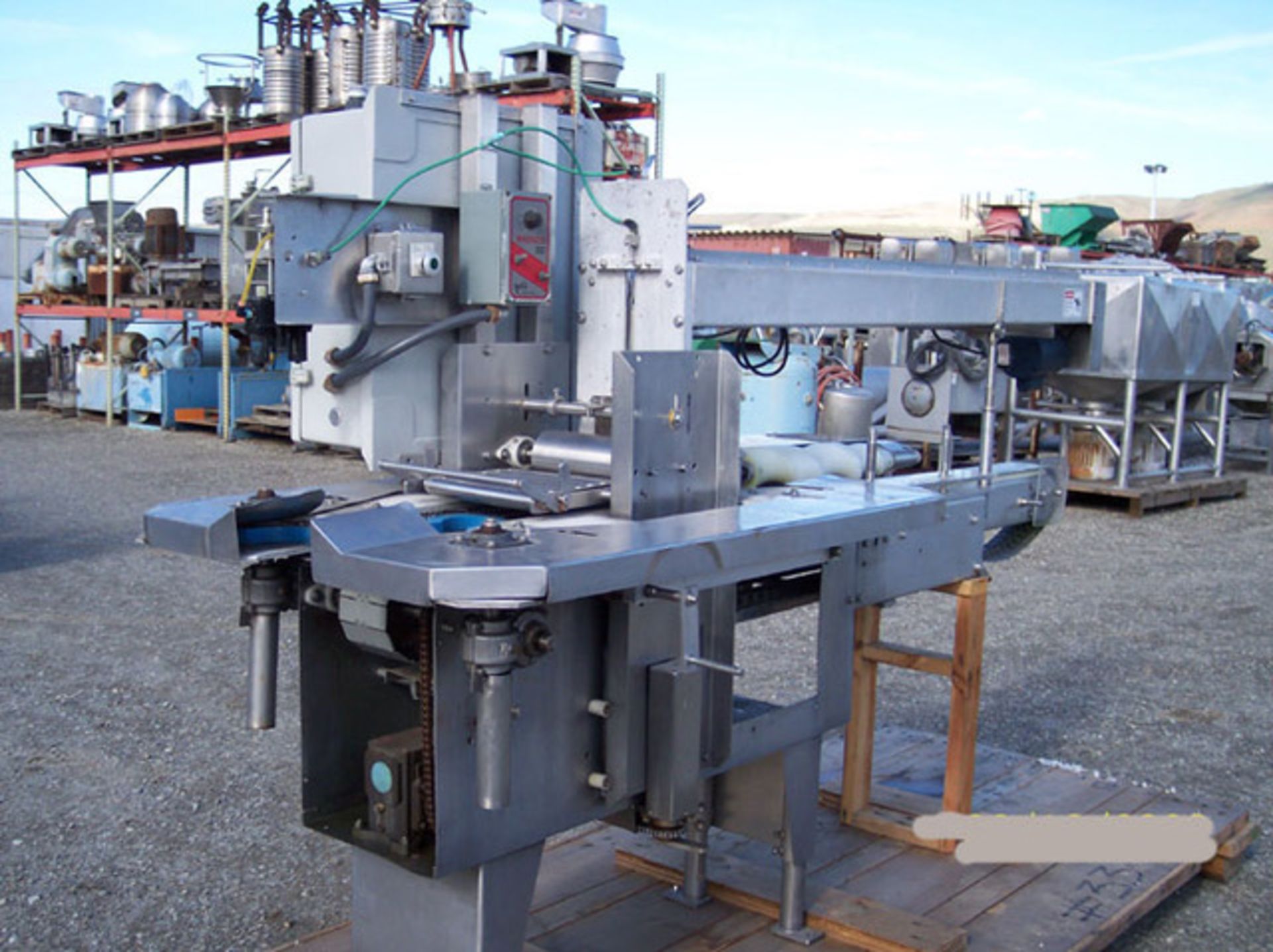 (Located in Morgan Hill, CA) Capper - Tub Lidder, Lid Applicator for Whipped Topping Tubs, Riggin - Image 2 of 5