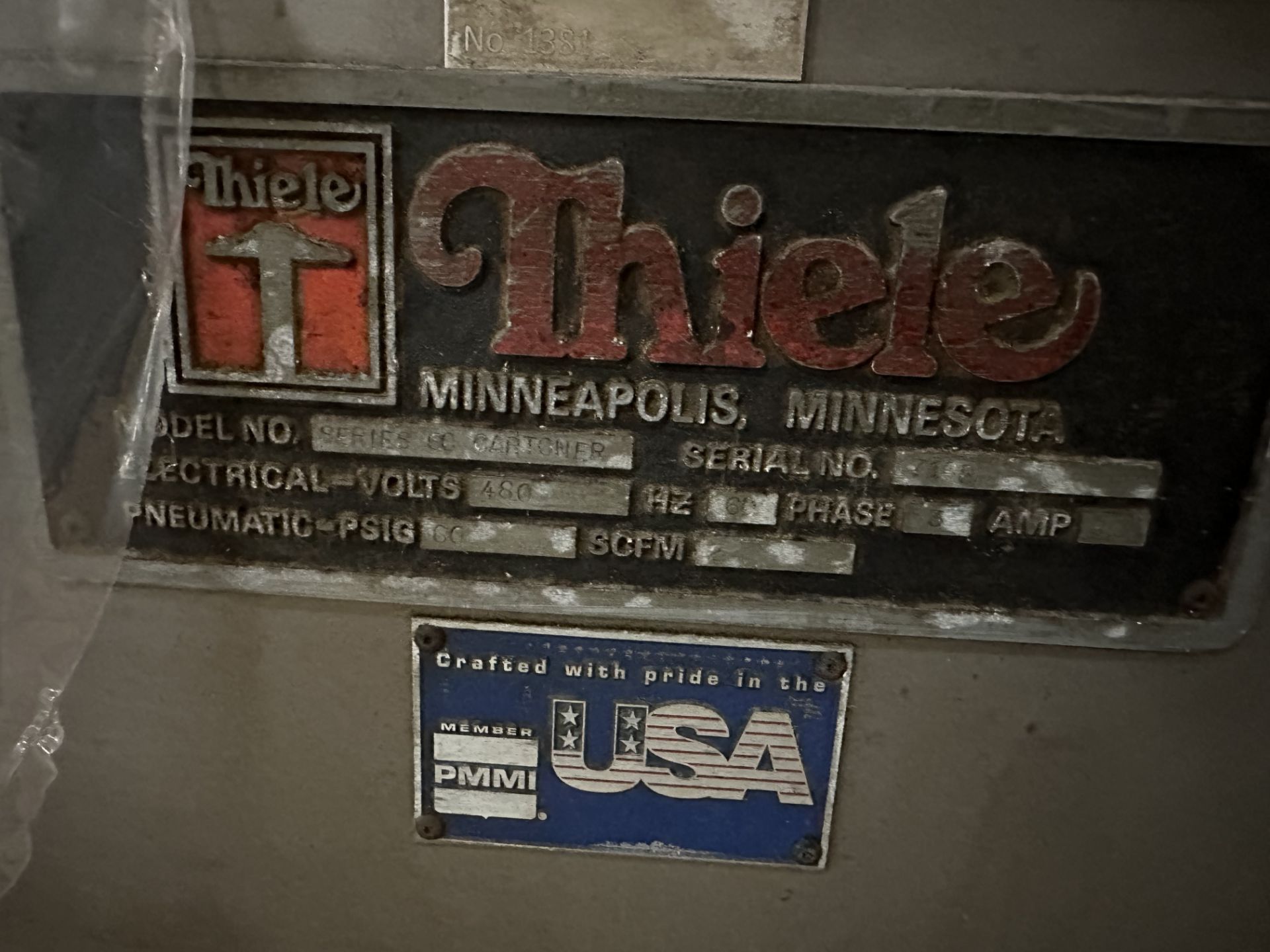 (Located In Springfield, MI) Thiele Series 10 Cartoner - Image 6 of 7