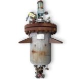Lot Location: Greensboro NC Used Evans and Sons Pressure Vaccum rated reactor vessel mix tank