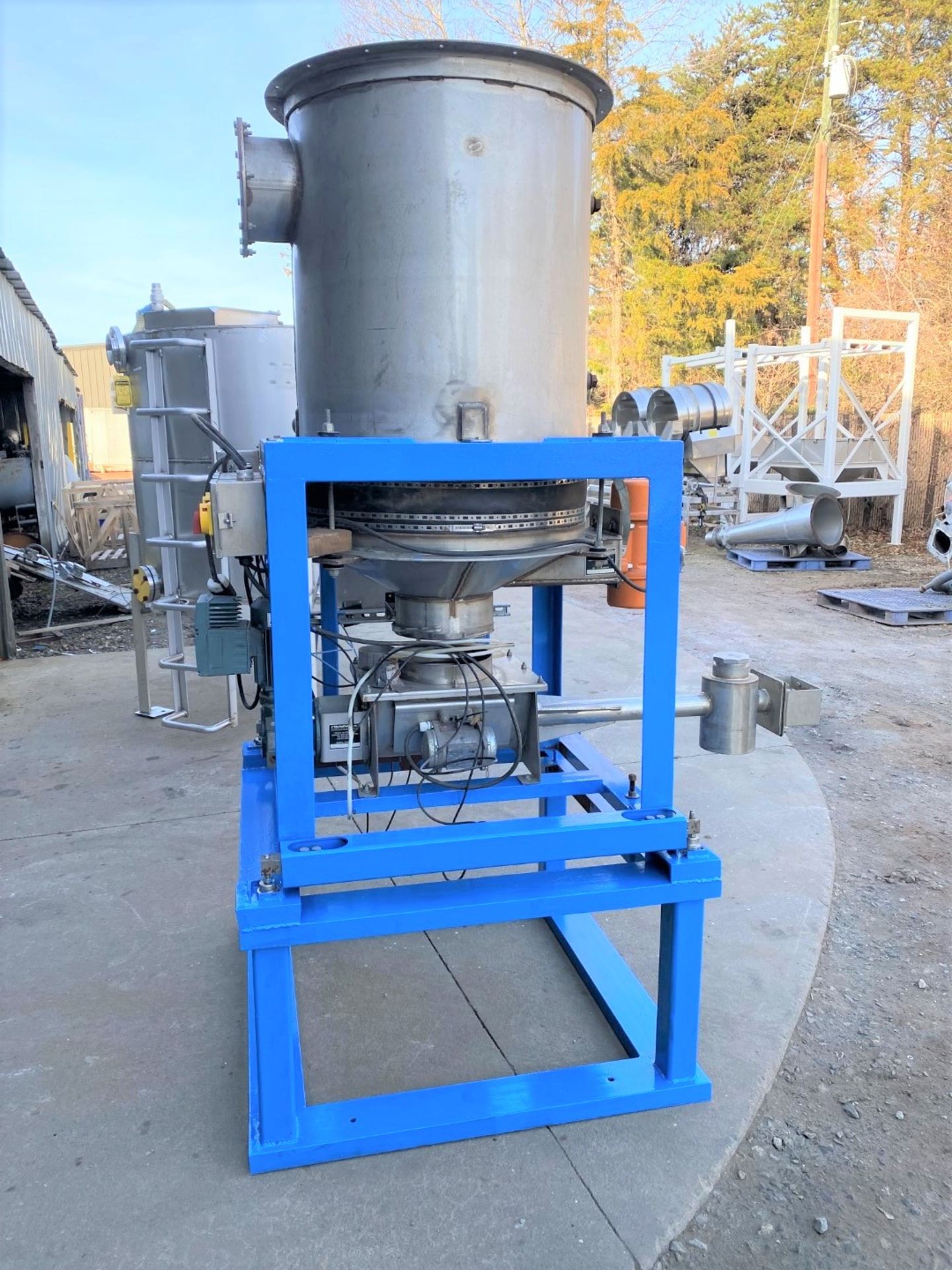 Lot Location: Greensboro NC 3'' METALFAB SCREW FEEDER AND CONTINUOUS BETTER-WEIGHÓ LIVE BOTTOM BIN