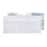 (Located in Moreno Valley, CA) Pre-Roll Barrier Bags White/Clear, Qty 28,500