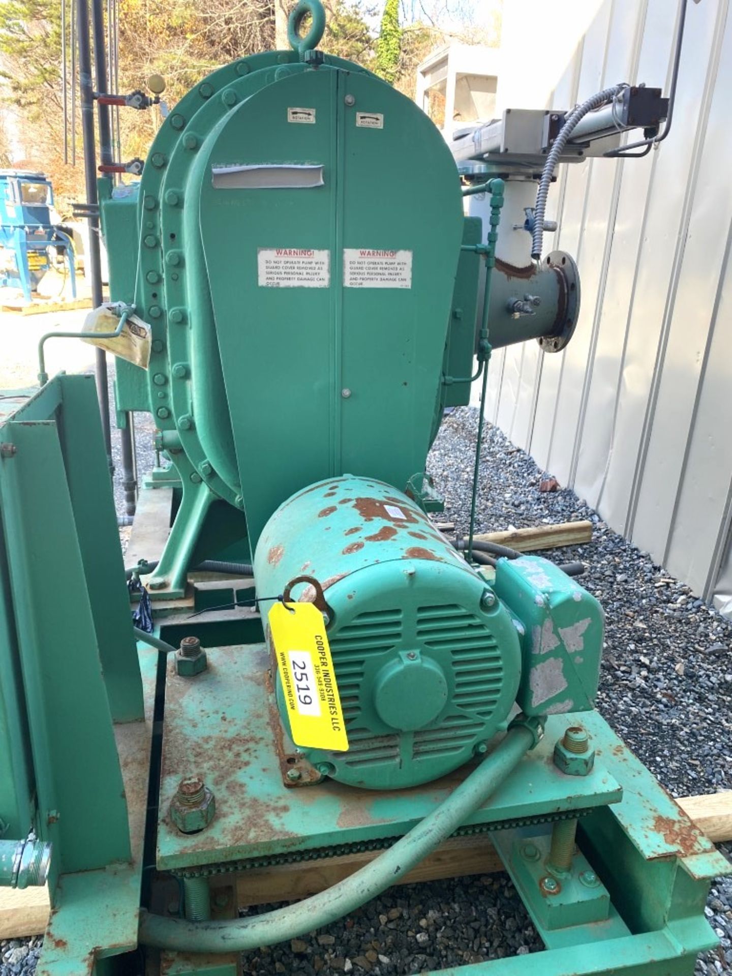 Lot Location: Greensboro NC 50 HP ROOTS ROTARY LOBE VACUUM BLOWER MODEL 1639 RGS-HVB HIGH VACUUM BOO - Image 3 of 14