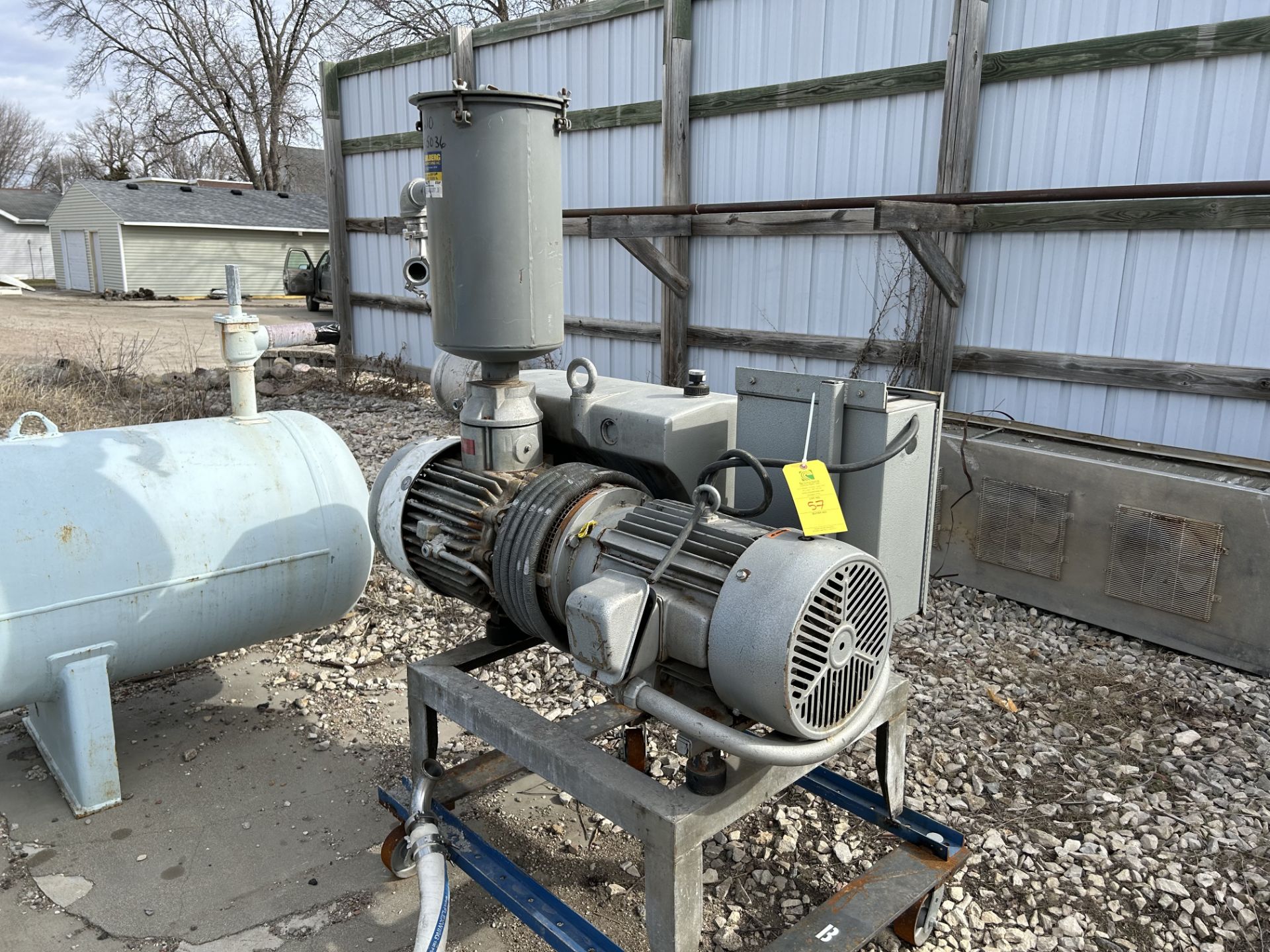 Lot Location: Hartley IA - Busch Vacuum Pump, Model #RA-0400-B033-1102 - Image 5 of 5