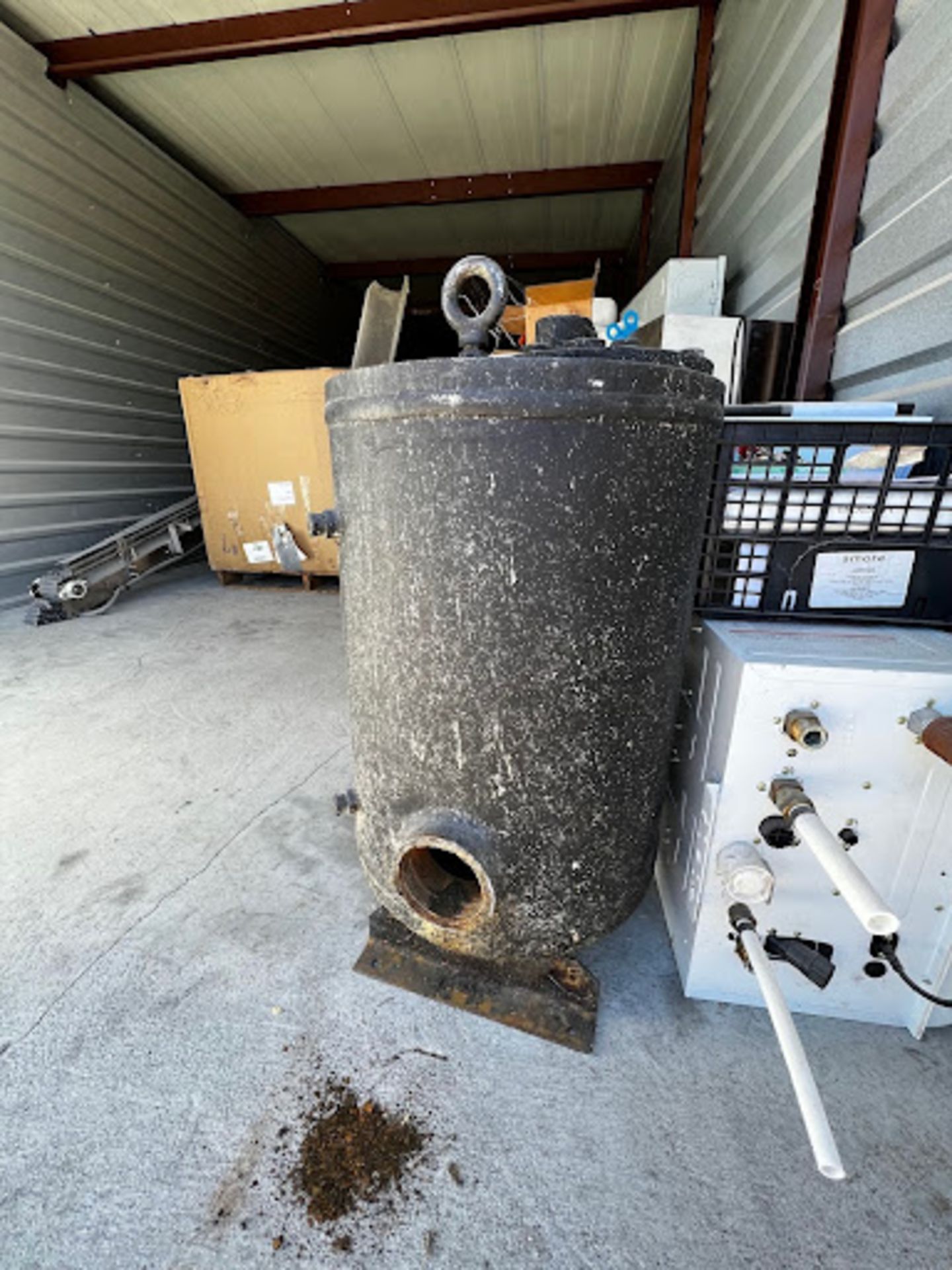 (Located in Georgetown, TX) Black Tanks, Qty 2, AIR ACTUATED CONDENSATE PUMP X2 - Image 2 of 2