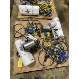 (Located In Springfield, MI) Lot of Misc Hoists