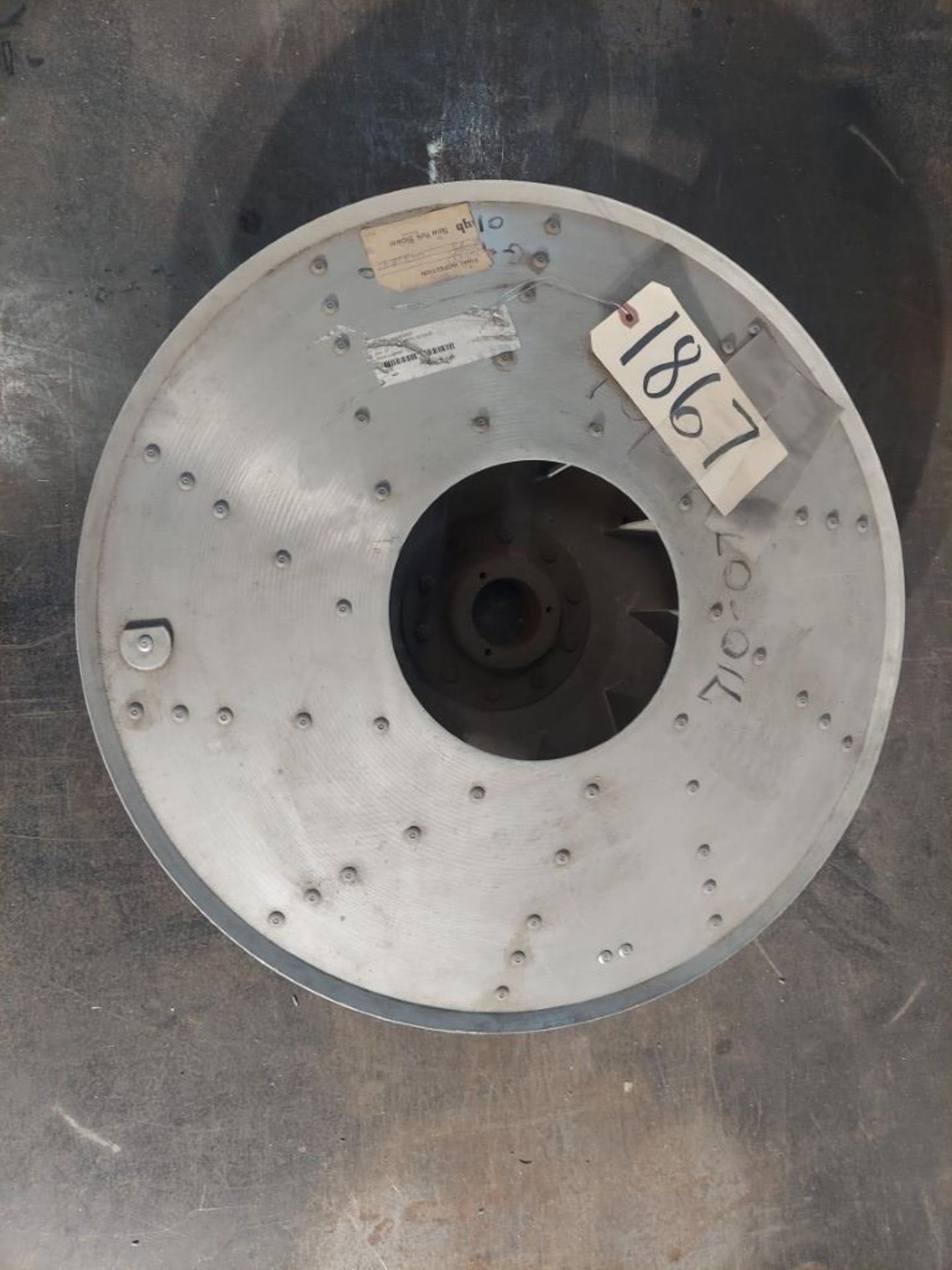 Lot Location: Greensboro NC SIZE 2210A20 NEW YORK BLOWER PRESSURE BLOWER WHEEL, UNUSED