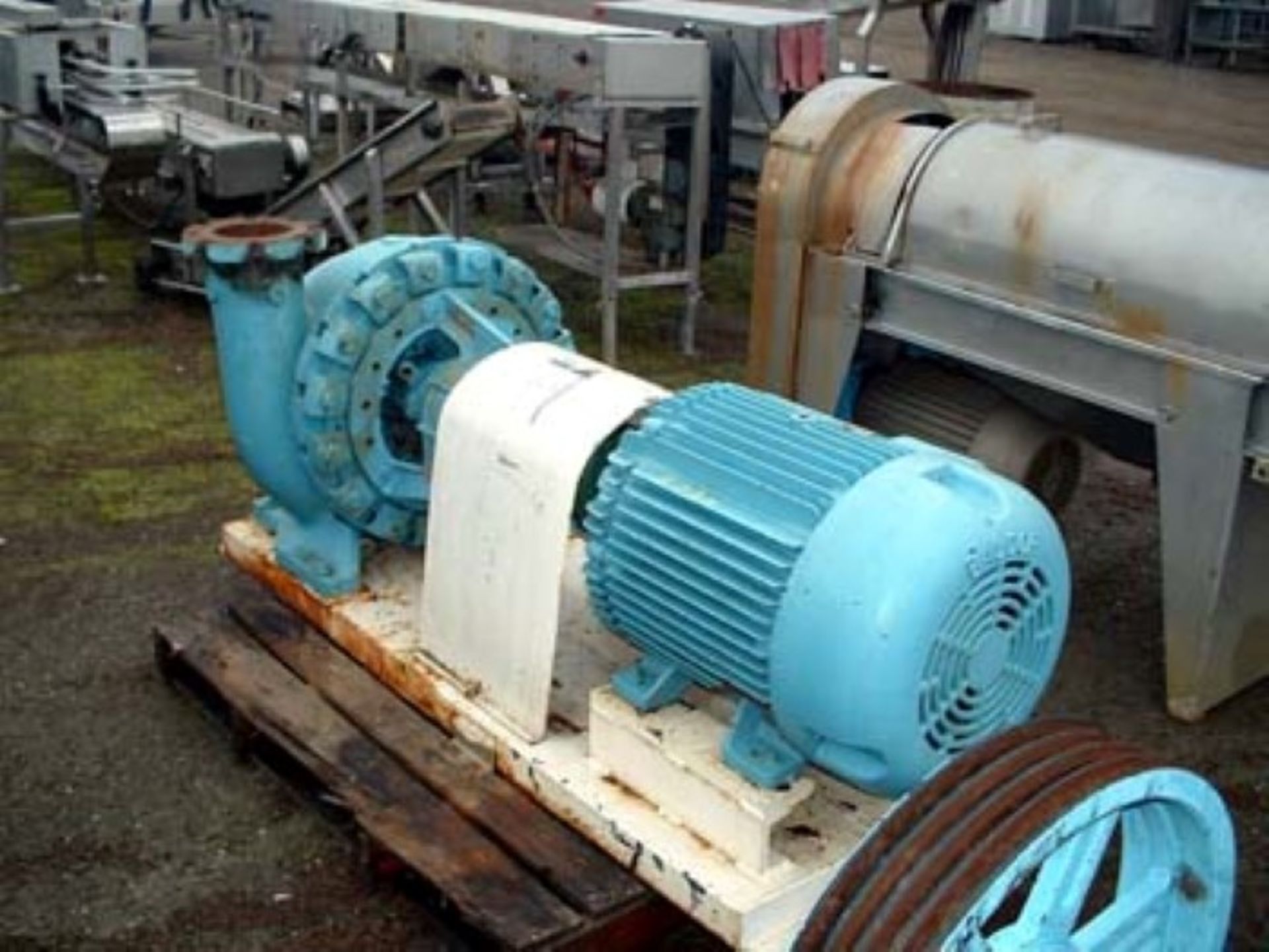 (Located in Morgan Hill, CA) ITT/AC Pump, Model F8M1 Trash Pump, SN 52-430-275-001, 8" Inlet - Image 4 of 5