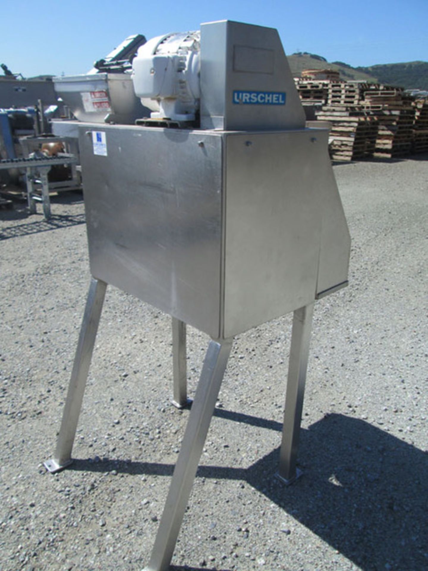 (Located in Morgan Hill, CA) Urschel Dicer, Model RA-A, SN 479, Set 1/4" Dice, 3 HP Motor - Image 5 of 6