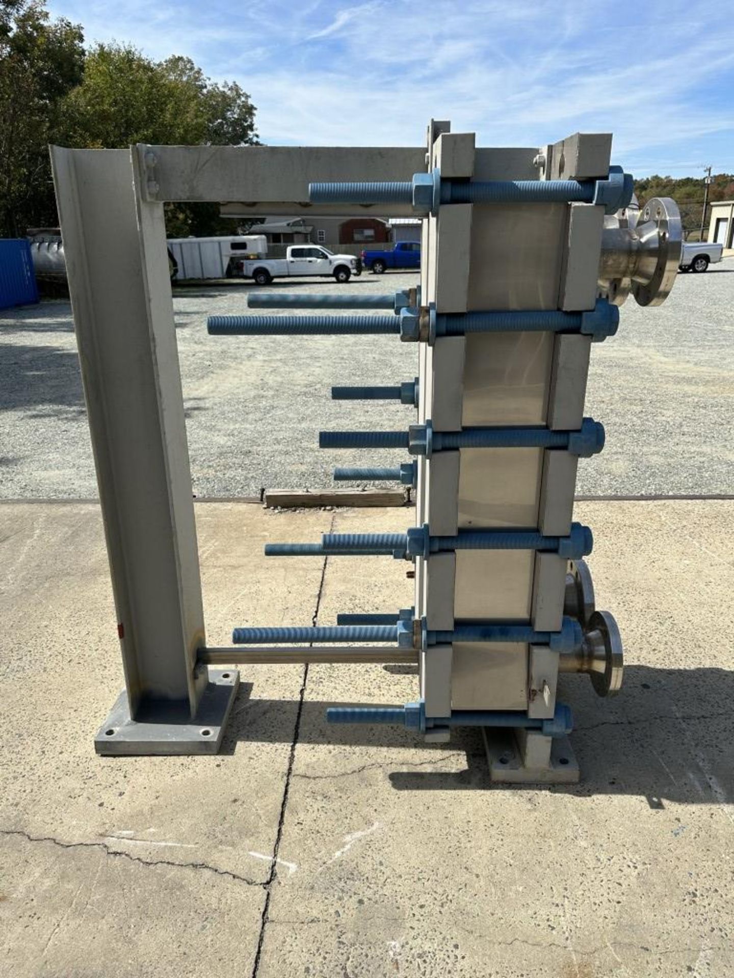 Lot Location: Greensboro NC 273.9 SQ. FT. TRANTER PLATE HEAT EXCHANGER ''SUPERCHANGER'' - Image 3 of 12