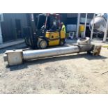 Lot Location: Greensboro NC 12" diameter x 150" long Laidig stainless steel screw conveyor