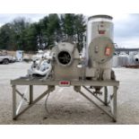 Lot Location: Greensboro NC Used 30HP Clean Gas Systems CGS Stainless Steel Wet Scrubber Dynascrub I