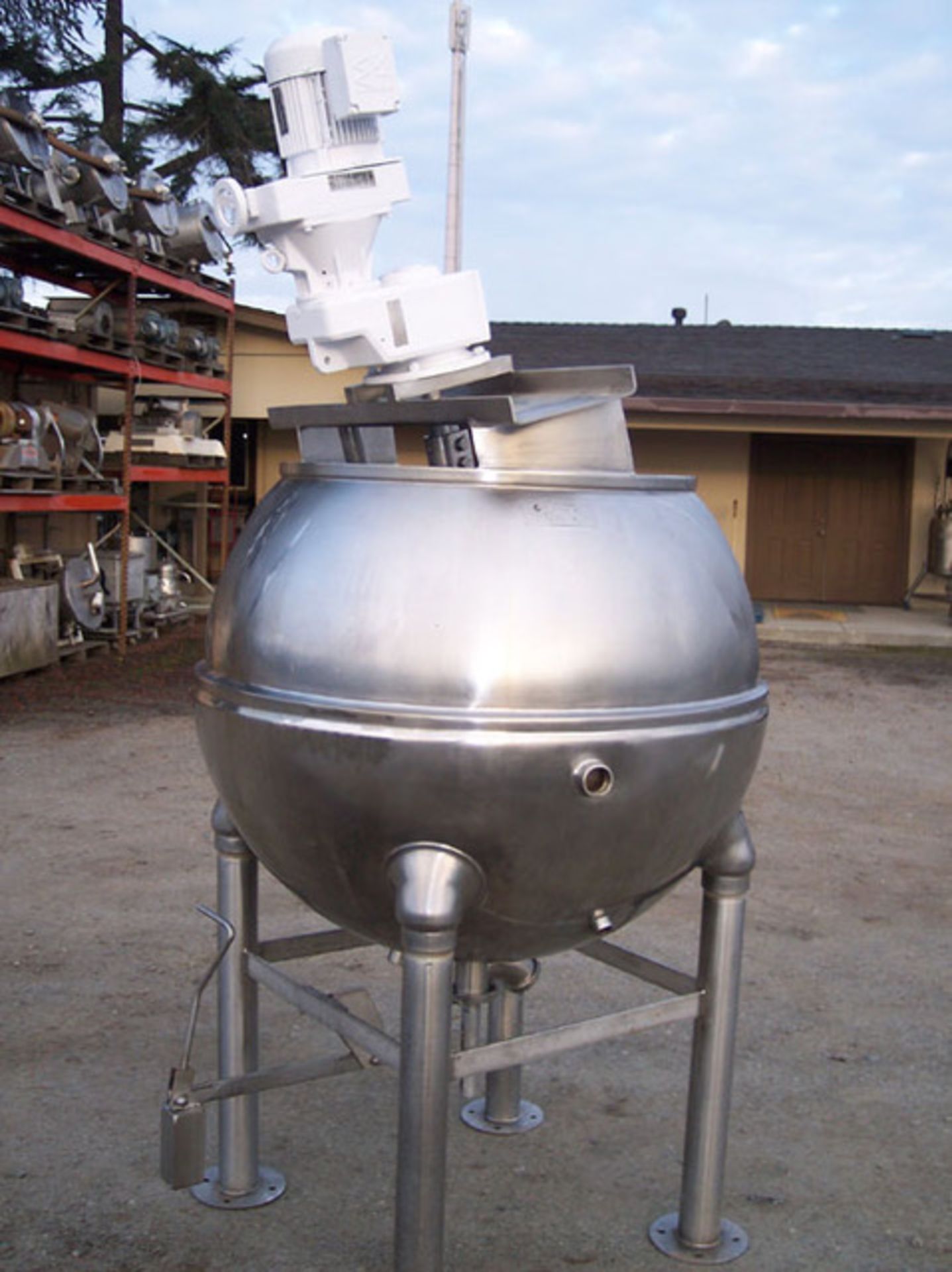 (Located in Morgan Hill, CA) Groen Kettle, Model INA-150, SN 129250, Groen Steam Jacketed Kettle