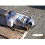 (Located in Morgan Hill, CA) Waukesha Cherry Burrell Centrifugal Pump, Model 97-2045, SN 205597