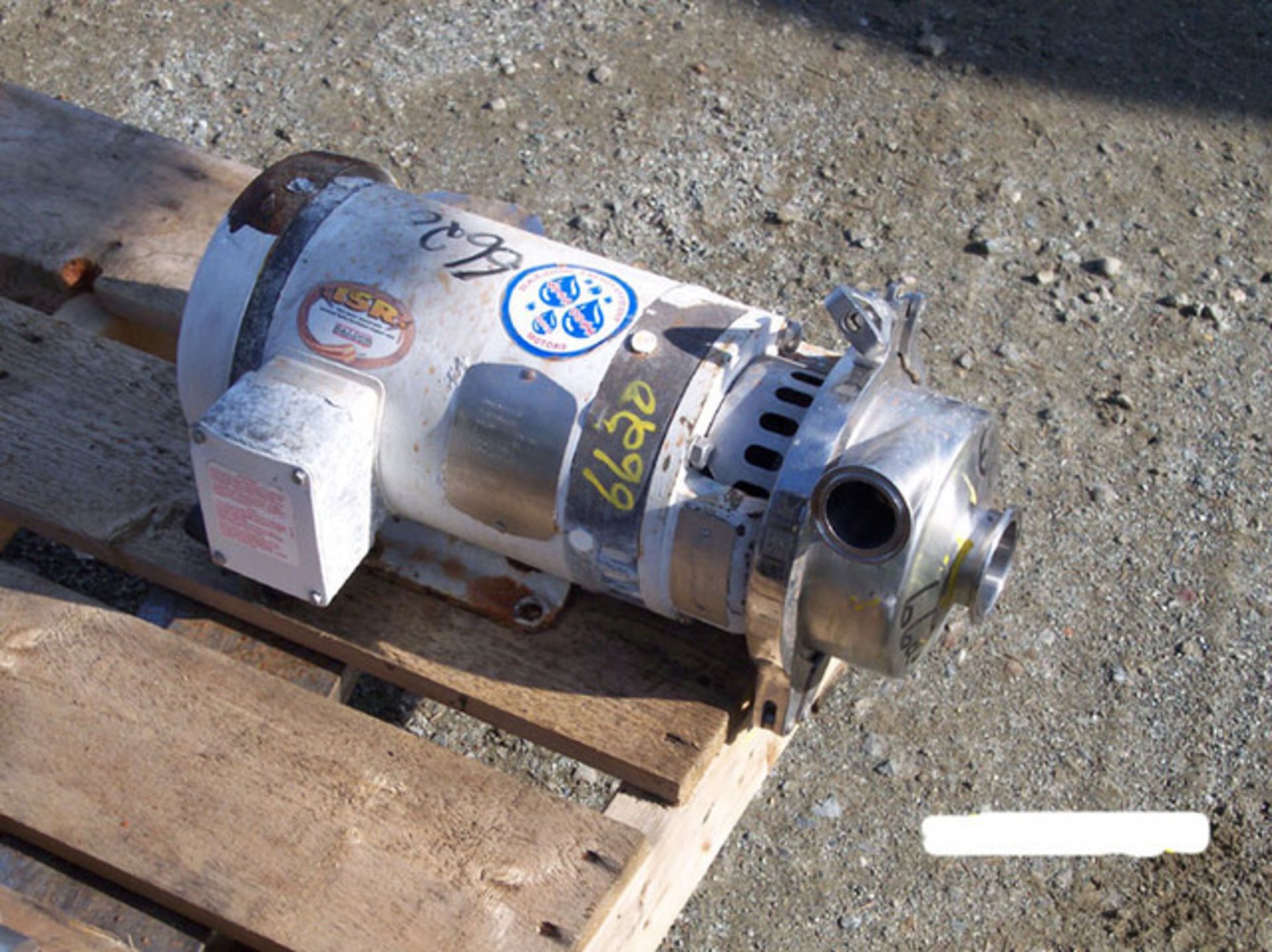 (Located in Morgan Hill, CA) Waukesha Cherry Burrell Centrifugal Pump, Model 97-2045, SN 205597