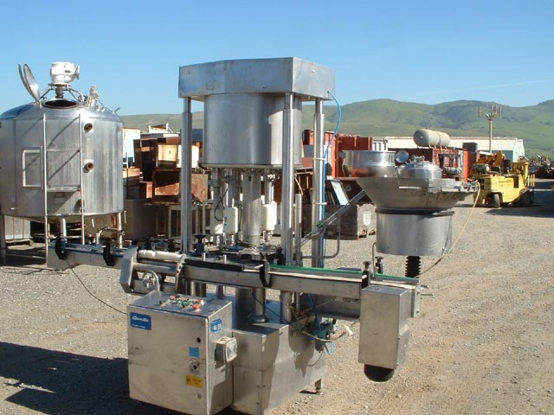 (Located in Morgan Hill, CA) Perry Filler, Model TPFLSU Mono Bloc, SN MA3125, Last Running 15 ml - Image 7 of 12