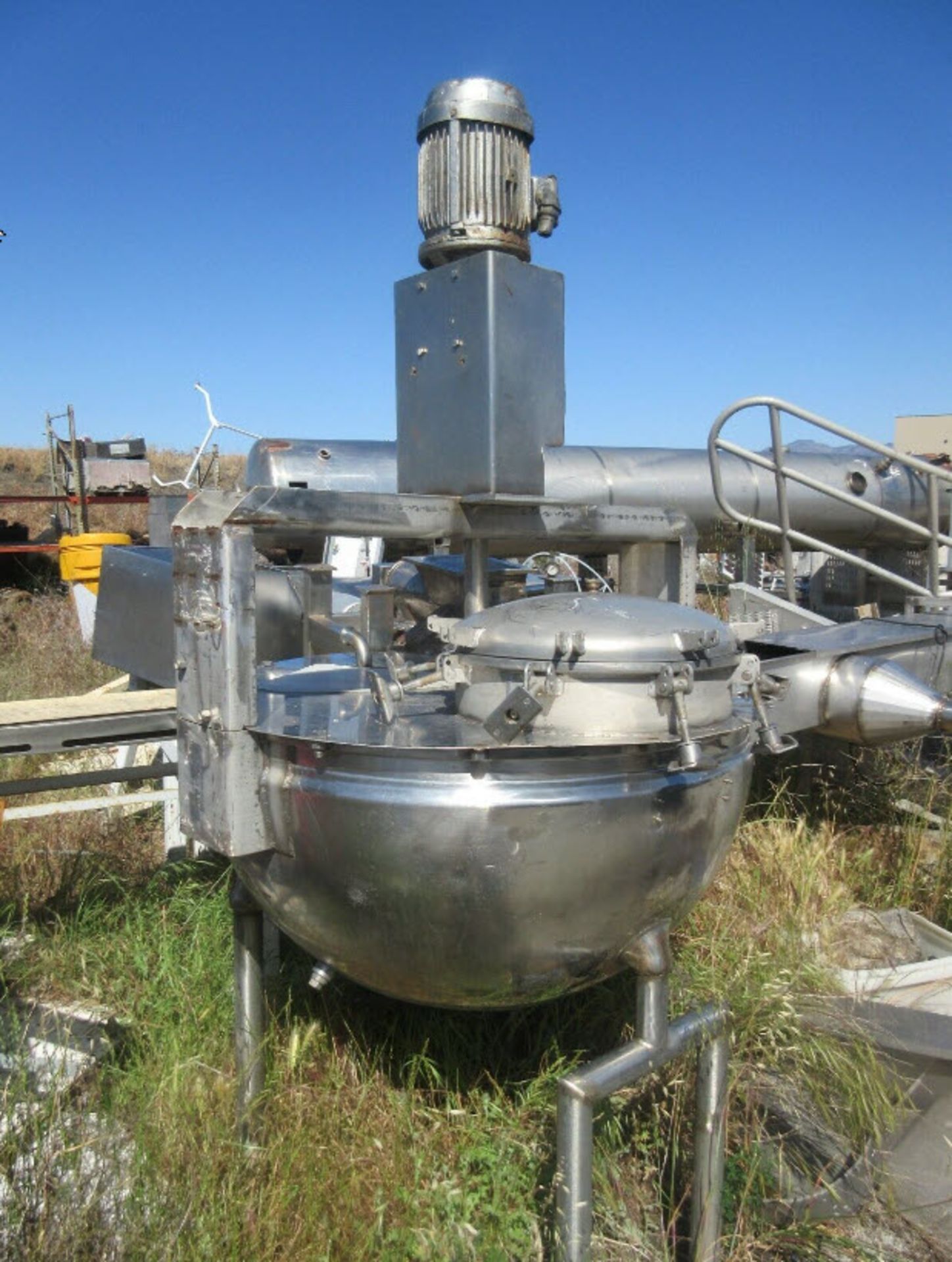 (Located in Hollister, CA) Groen GT-100 Jacketed Kettle, Rigging Fee: $100 - Image 5 of 12