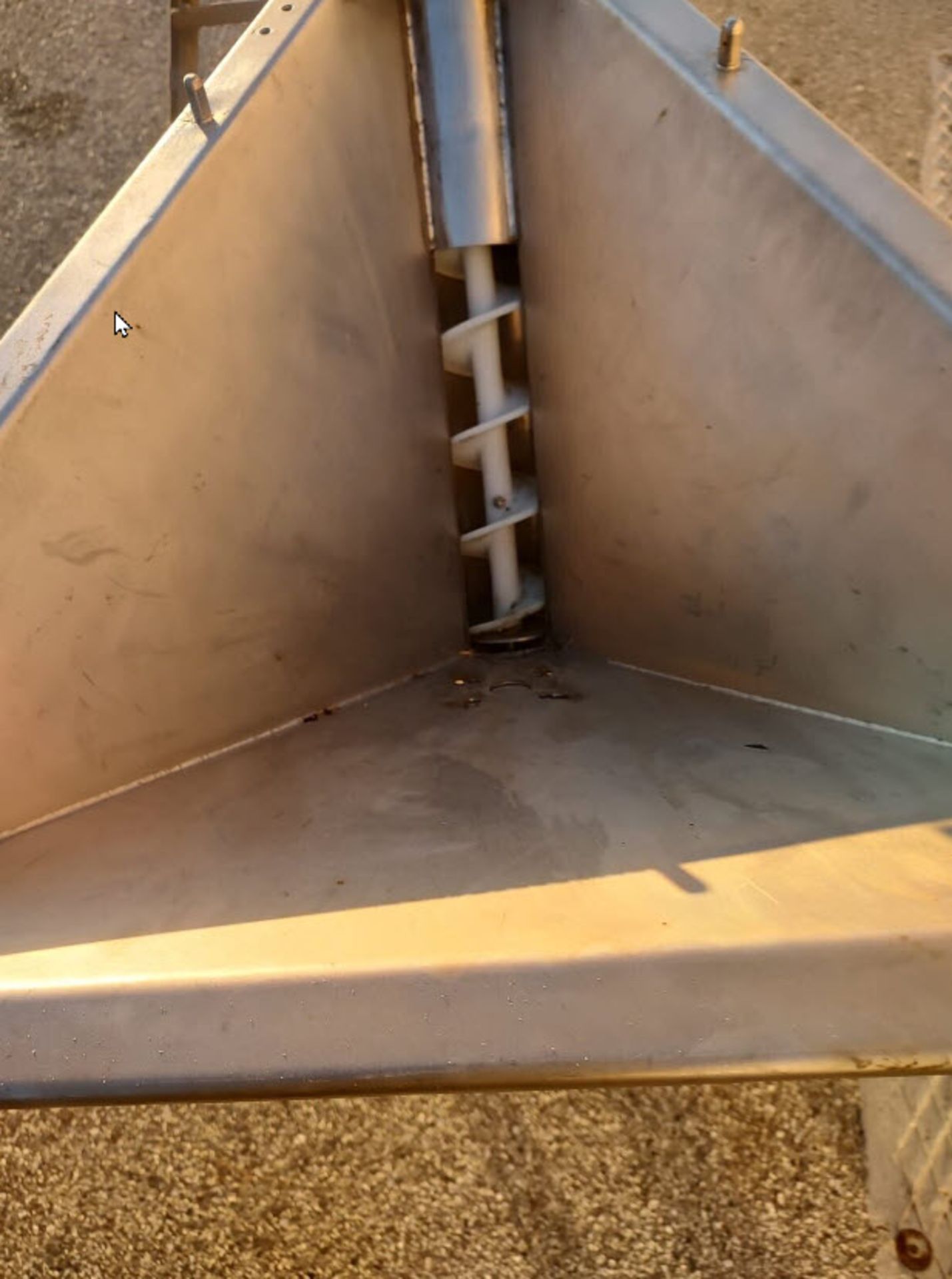 (Located in Hollister CA) Auger Feeder for Powder Filler, Rigging Fee: $100 - Image 3 of 8