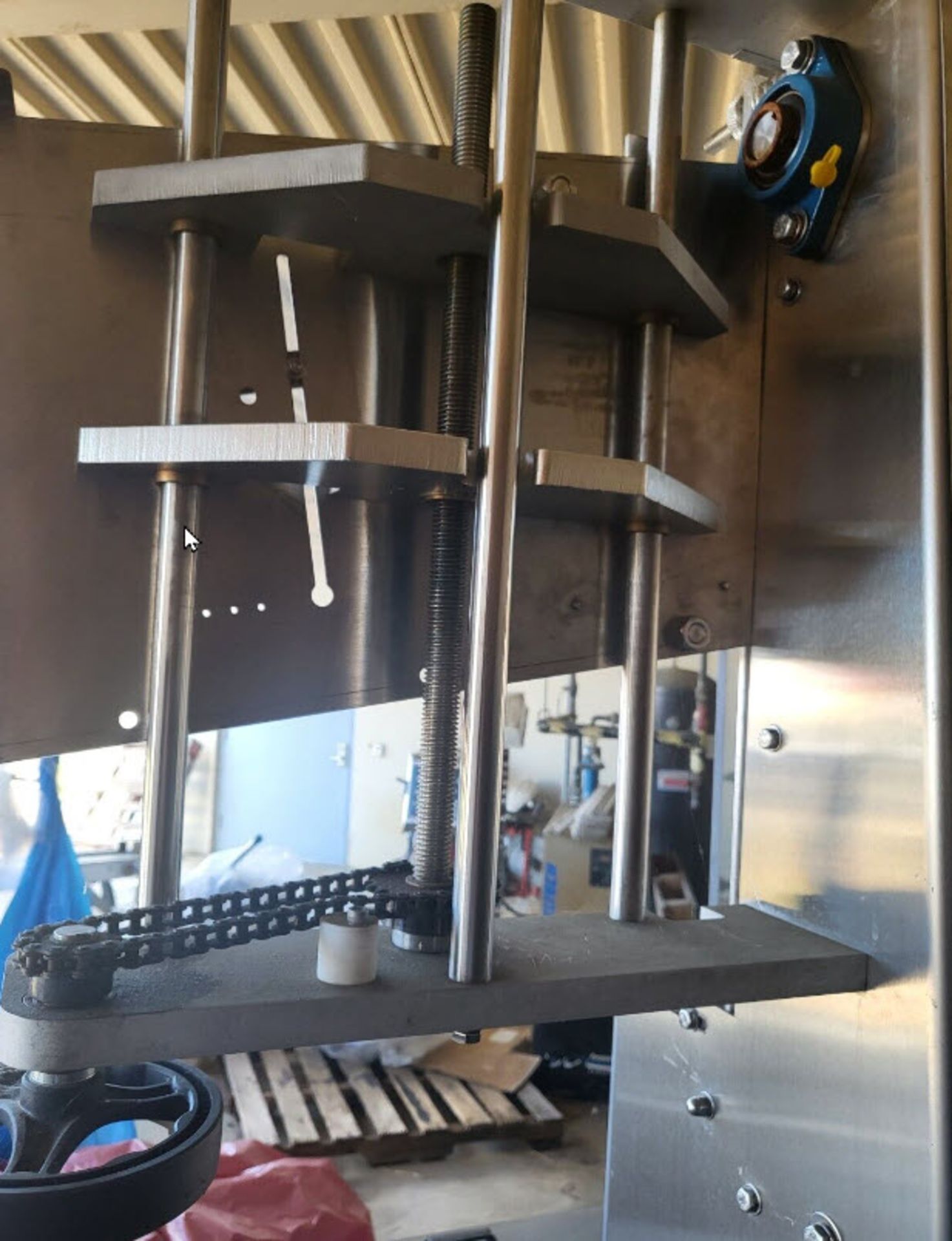 (Located in Hollister, CA) Lid Dispenser for Food Industry, Rigging Fee: $100 - Image 8 of 11