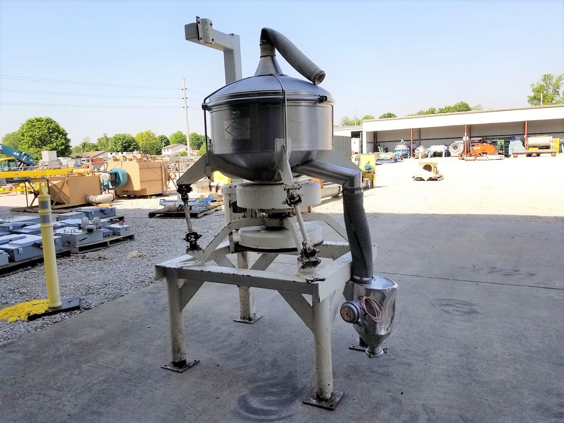 Lot Location: Greensboro NC Used 30" Pfening Pressure Flour Sifter Ð Stainless Steel - Image 4 of 9