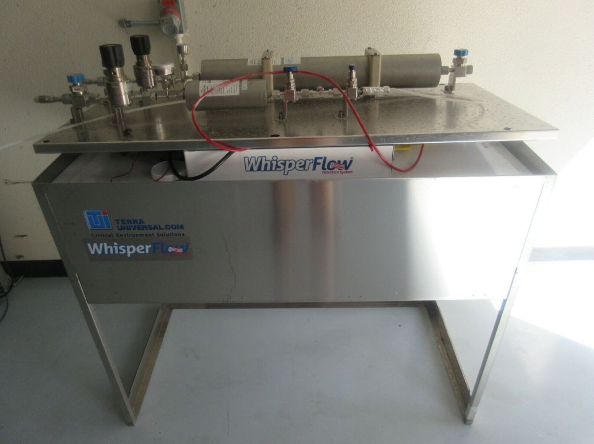 (Located in Hollister, CA) Terra Universal/Whisper Flow1688-91A-48-SD Filtration System