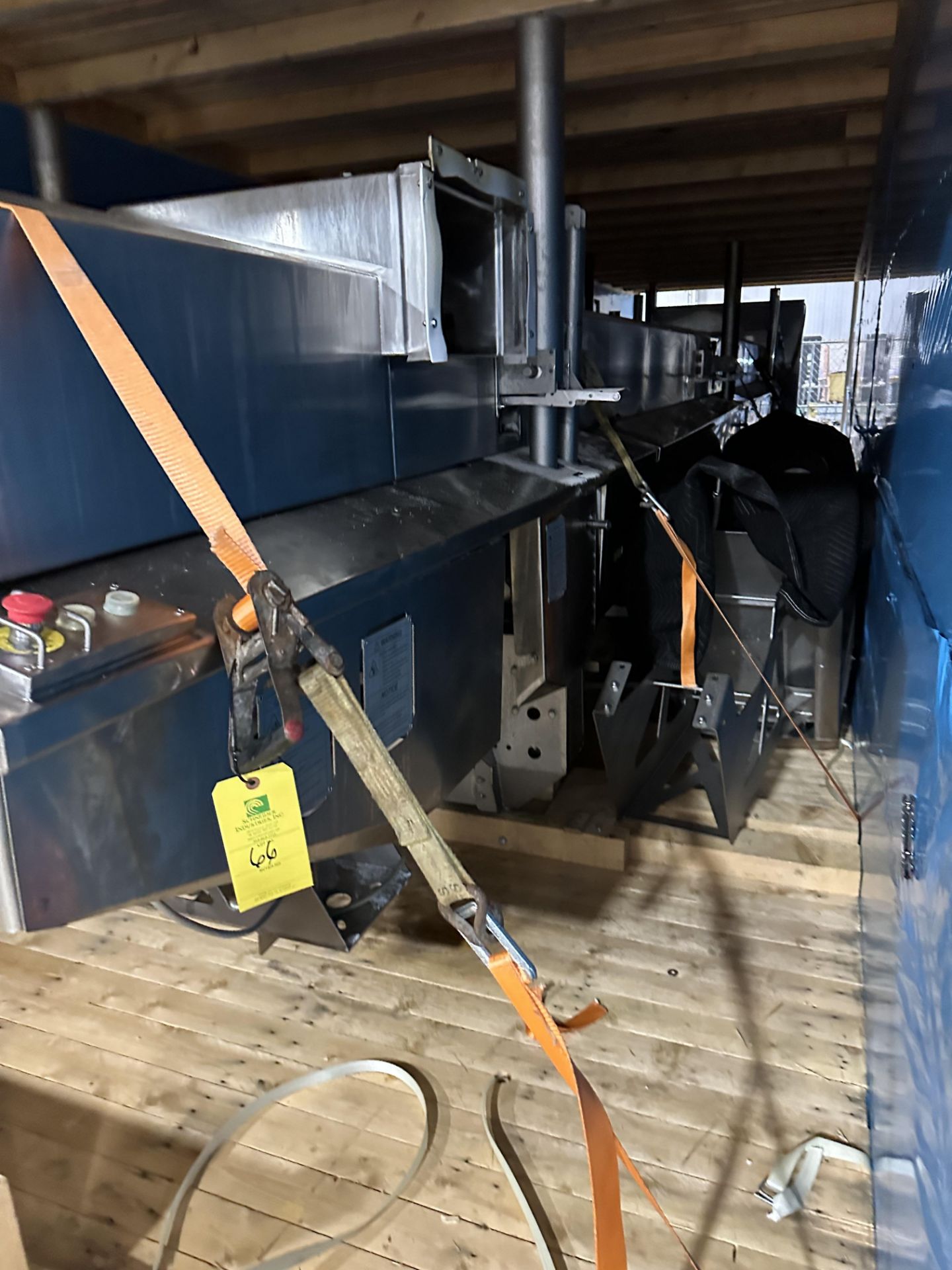 (Located In Springfield, MI) JBT/ Stein Thermofin Fryer Conveyorized Thermal Fluid Immersion Fryer - Image 6 of 18