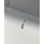 (Located in Moreno Valley, CA) Pollen Tech Glass Body Screw-In Cartridge - 0.5 Gram1.8mm, Qty 1000