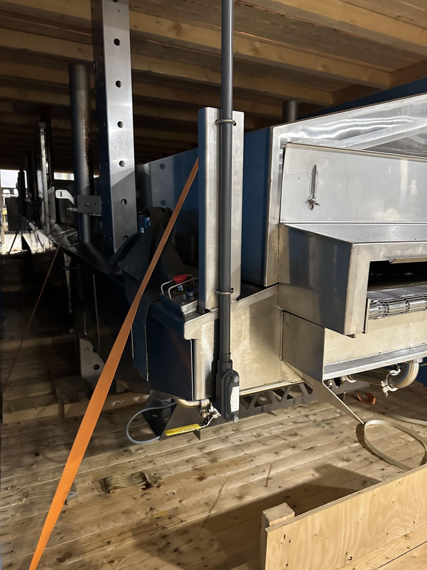 (Located In Springfield, MI) JBT/ Stein Thermofin Fryer Conveyorized Thermal Fluid Immersion Fryer - Image 5 of 18