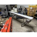 Lot Location: St. Louis MO - 90-Degree Belt Conveyor & Straight Conveyor Piece, Belt Approx. 12'' W